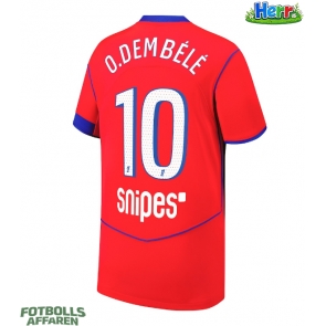 Paris Saint-Germain Ousmane Dembele #10 Tredje Tröja 2025-26 Kortärmad